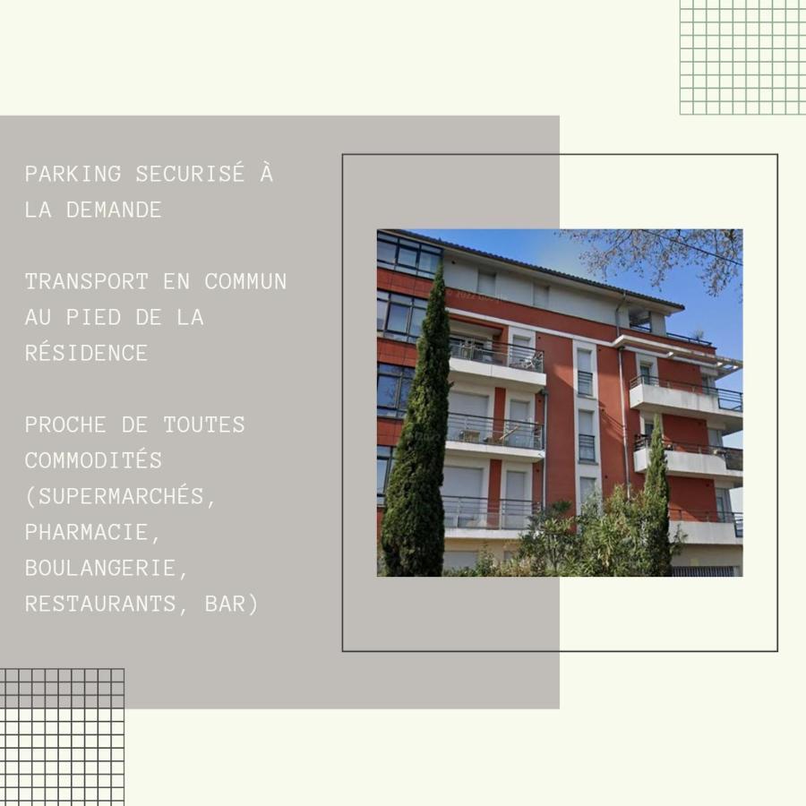 Bel Appartement Contemporain Proche Des Commodites Toulouse Exterior foto